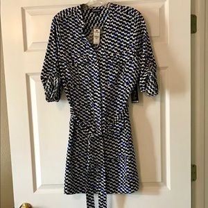 Express brand shirt dress NWT
